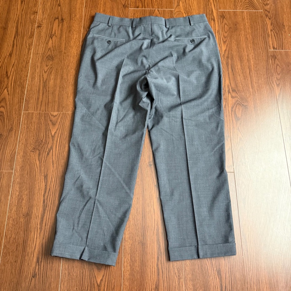 Brooks Brothers Explorer Madison Fit Suit Charcoal Gray 44S 38W Wool Blend Mens - Picture 12 of 16